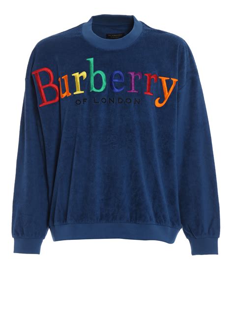 burberry london color sweater|Burberry burberrys towelling sweatshirt.